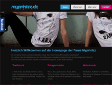 Tablet Screenshot of myprintzz.de
